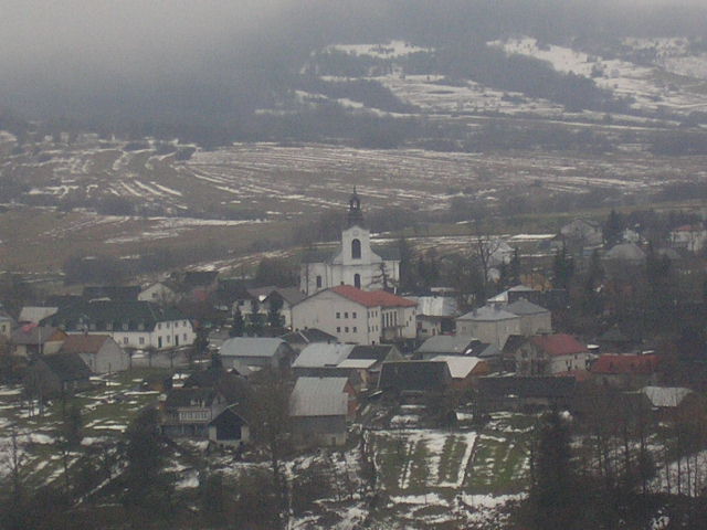 Widok na Jaśliska