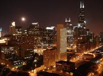 Chicago by night