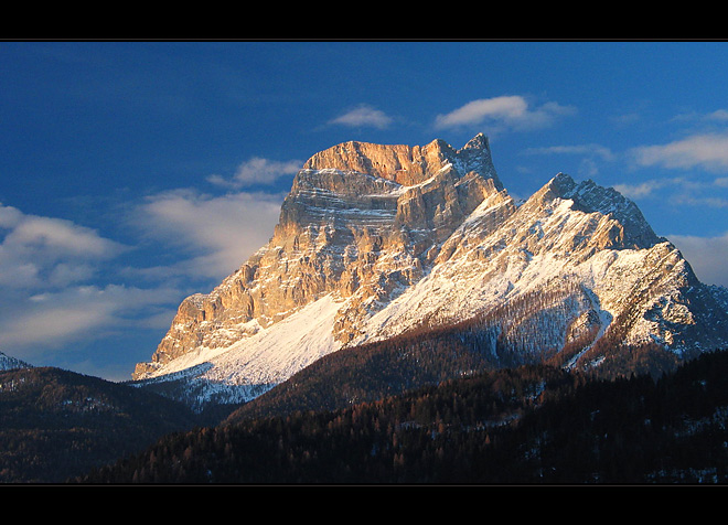 Poranek w San Vito - Monte Pelmo