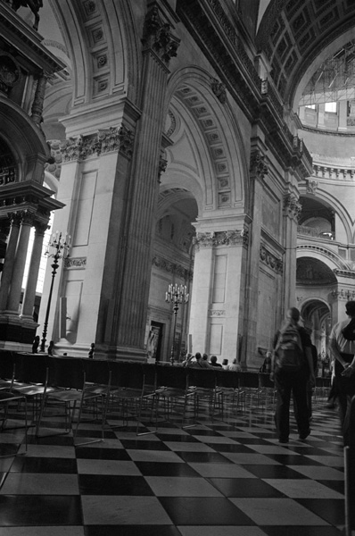 london - st paul&#039s - interior