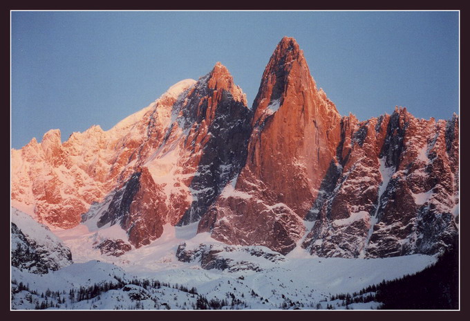 La Verte et les Drus, Chamonix