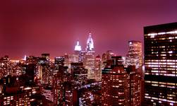 NEW YORK CITY AT NIGHT