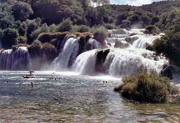 Chorwacja - wodospady KRKA