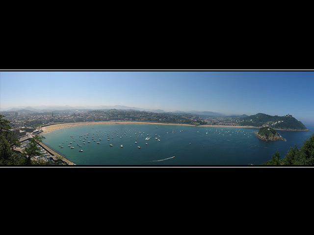 San Sebastian - panorama