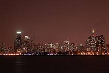 Chicago by night