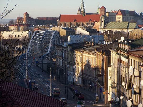 wawel od strony podgórza