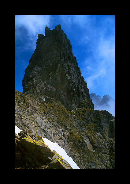 Tatry Wysokie: Spąga (Priečna veža) z przełęczy Czerwona Ławka