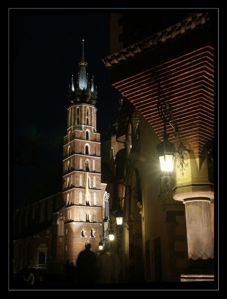 Cracow by night