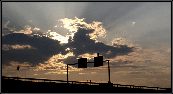 Autobahn nach Aachen