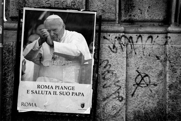 Roma... Goodbye Pope