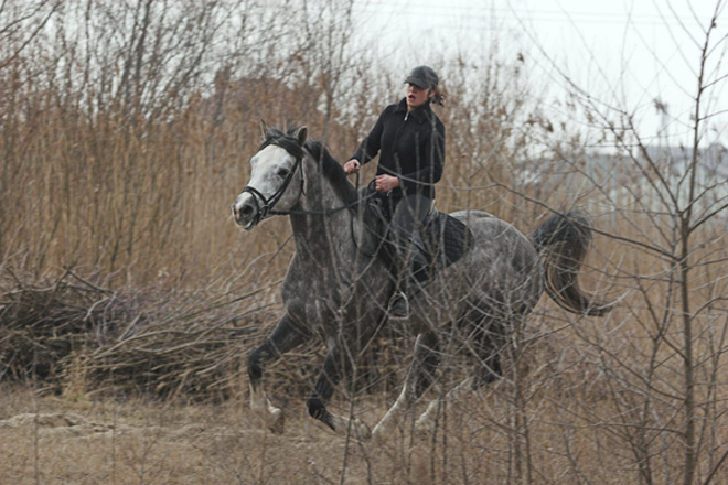 Pierwszy wiosenny galop...