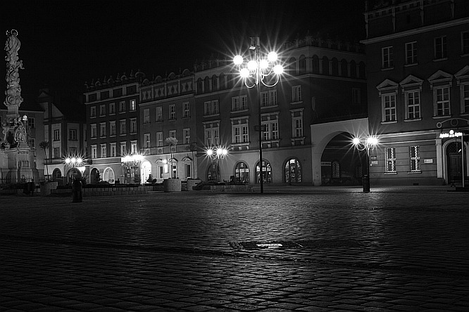 Raciborz by night