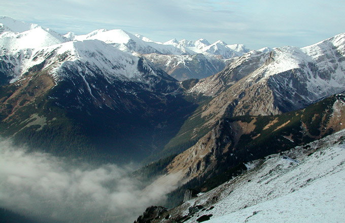 Polskie Tatry....poprawka po komentarzach znawcow w wiekszosci slowackie;)