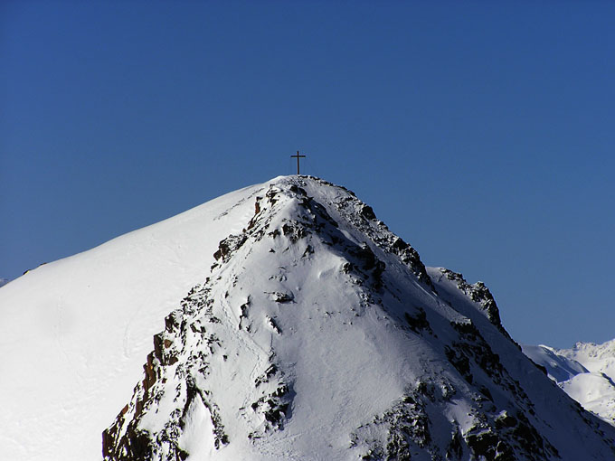 jakaś góra w Alpach