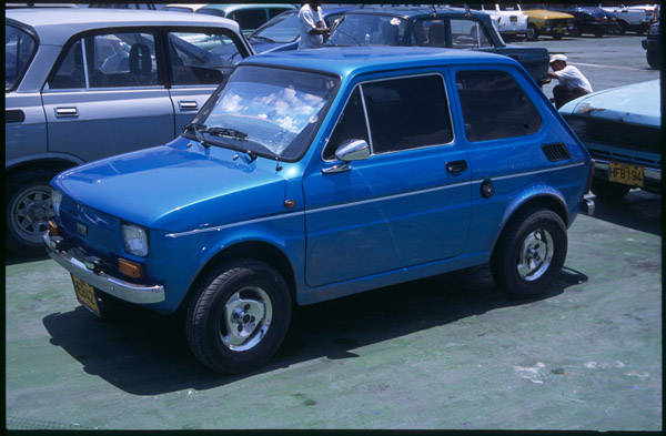 Wyścigowy Fiat 126p.