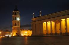 Vilnius by night