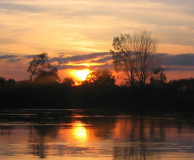 rzeka Odra - z Odry