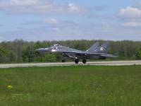 MIG-29 powraca z zadania