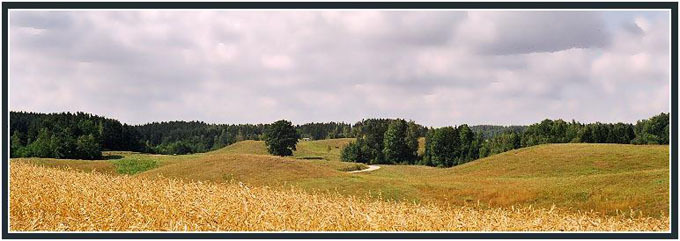 Suwalska panorama przed burzą...