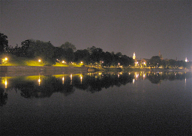 Wrocław by night