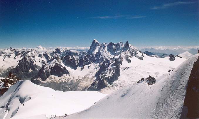 okolice Mount Blanc