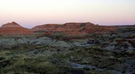 Sundown on Badlands