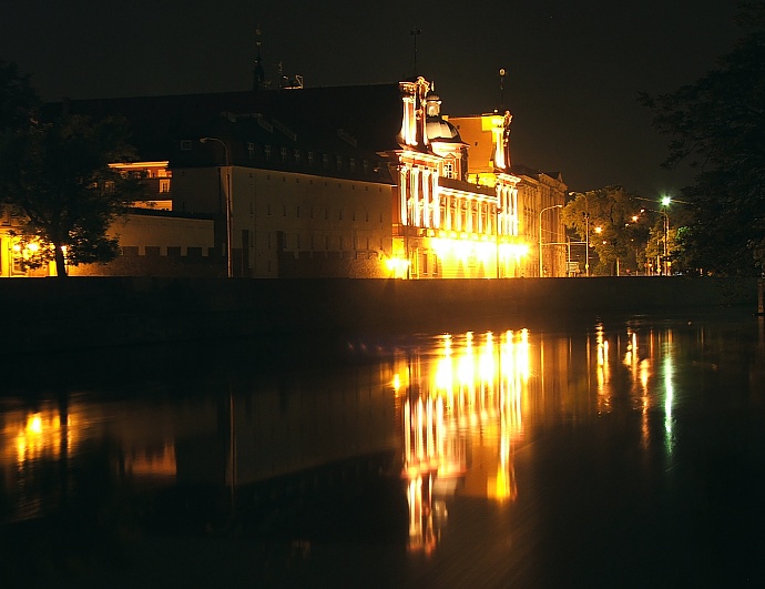 Wrocław nocą