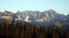 Tatry przed zachodem