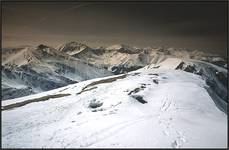 Tatry zachodnie, widok z Krzesanicy