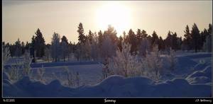 Zaśnieżona Finlandia