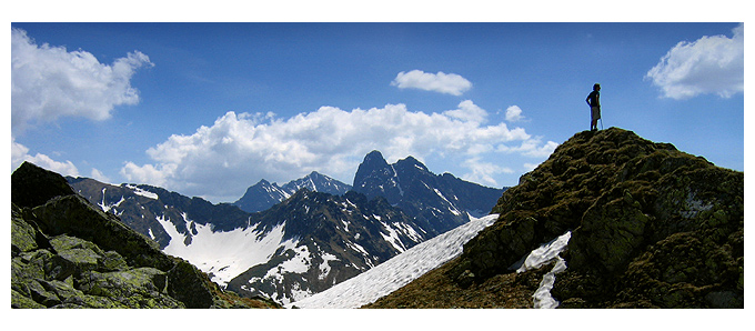 Panoramka z człowieczkiem