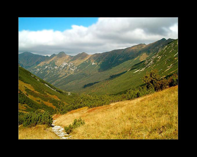 Widok (...) do Doliny Wierchcichej