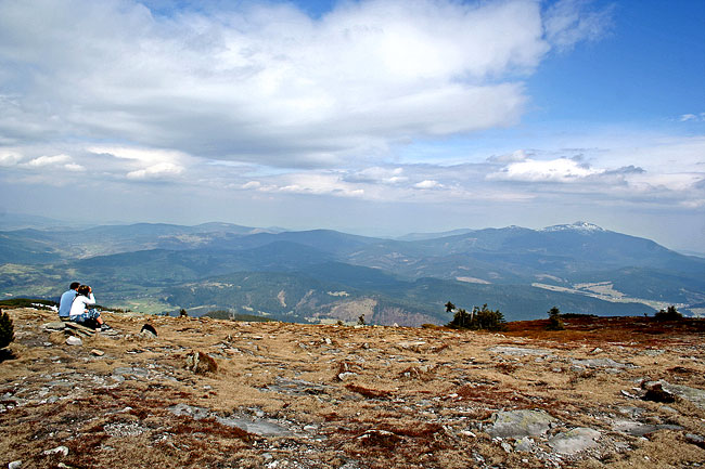 Widok na Beskid