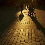 shadows on market square