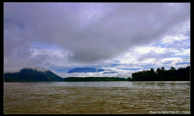 B.C.   Canada maj 2005.   Fraser River.