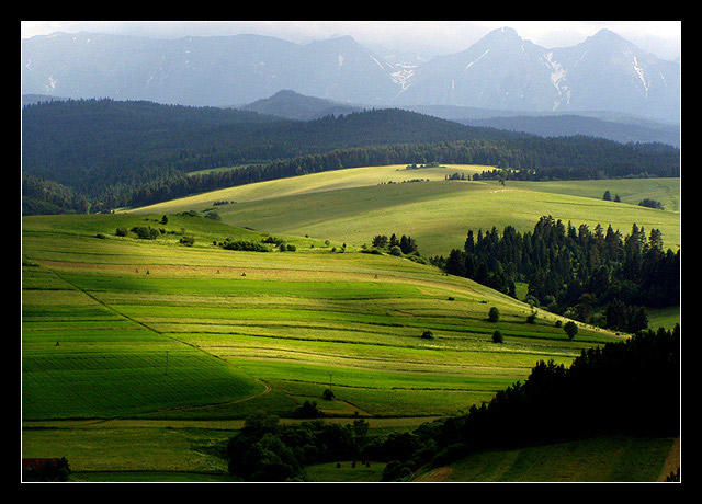 ...zabawa sloncem i chmurami...