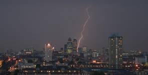 London at storm II