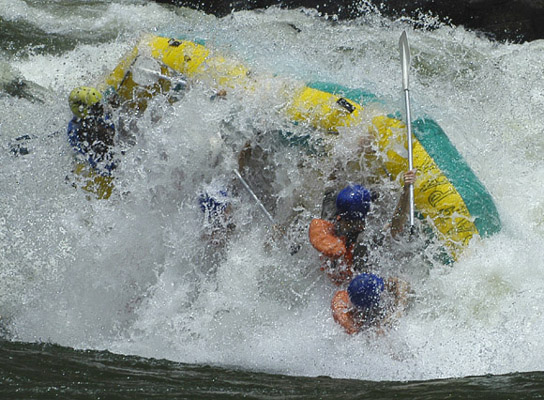 rafting na Zambezi