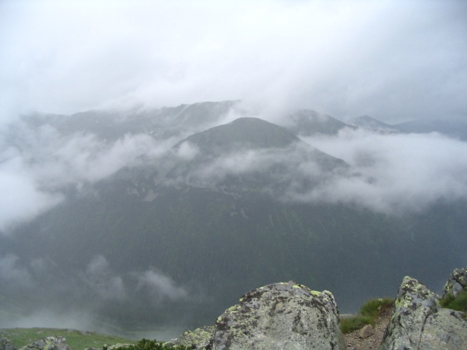 Tatry w chmurach