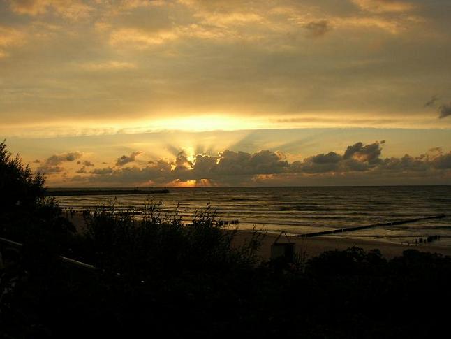 Ustka - chmurka zachodnia;)