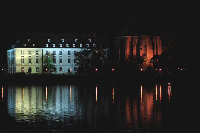 Wrocław nocą