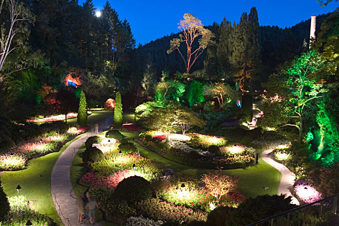 The Butchart Gardens #2. Vancouver Island.