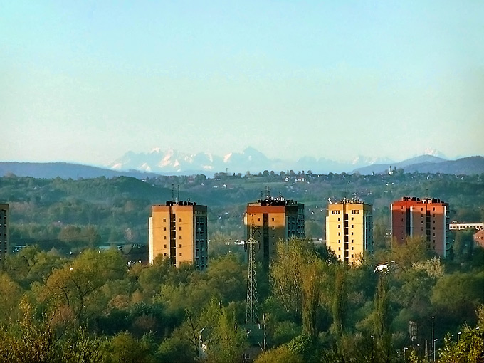 Tatry widok z Krakowa