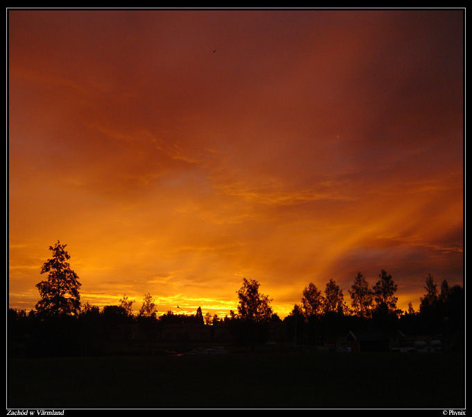 Zachód w Värmland