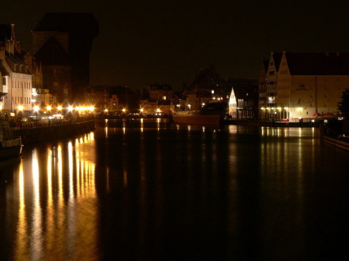 Gdańsk by night