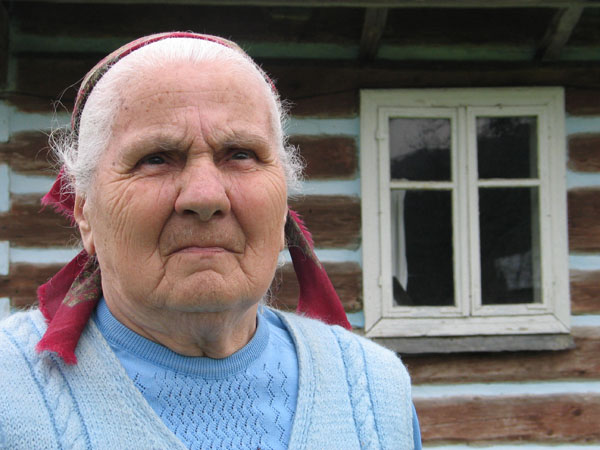 portret staruszki