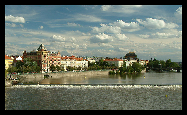 Piątkowe Foto z Mostu Karola :)