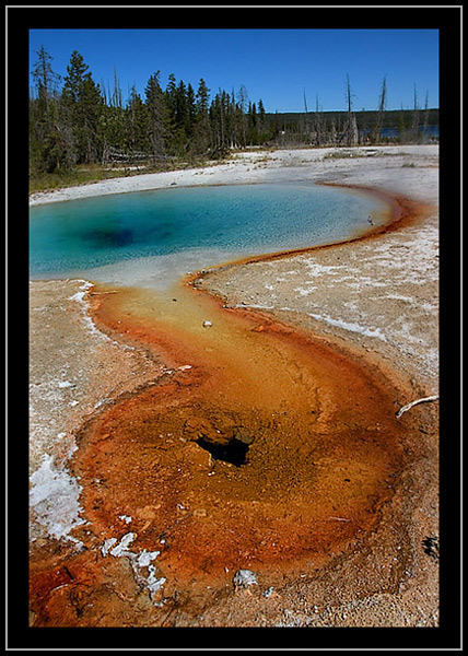 Yellowstone: gorące źródła