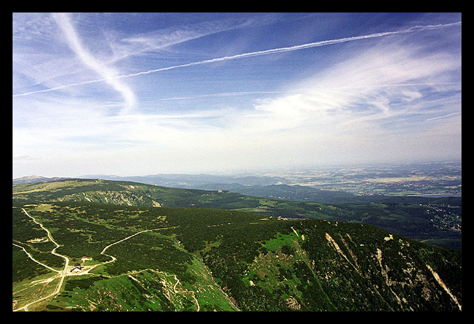 Widok ze Śniezki