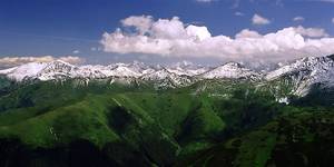 Widok z Rakonia - Tatry "zimą"